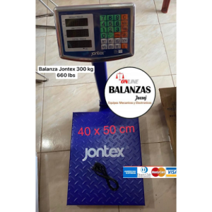 Balanza Jontex 300Kg de piso