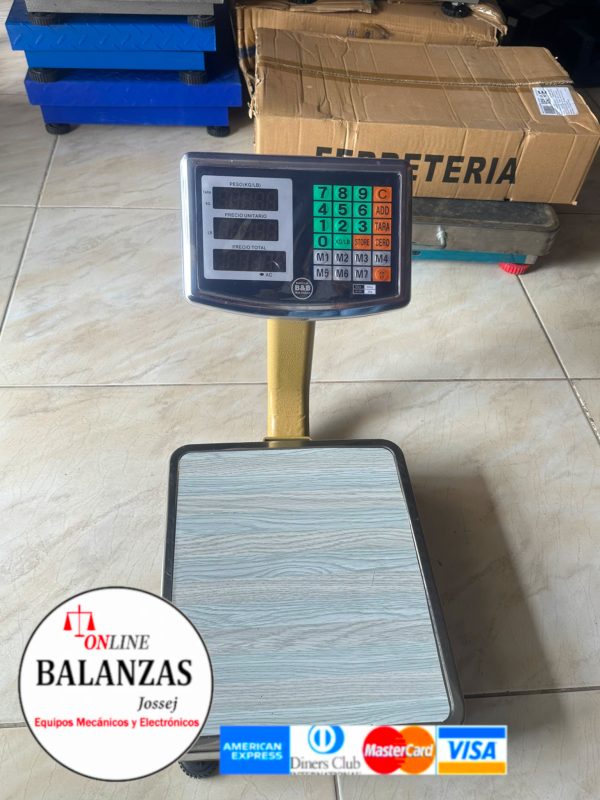 Balanza B&B 60KG 132 LBS