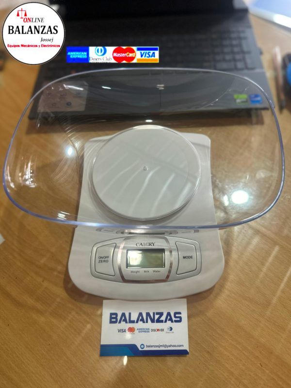 CAMRY 5KG BALANZA ELECTRICA DE COCINA EK3651 - Imagen 2