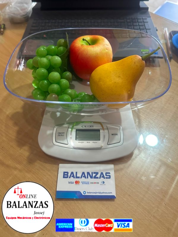 CAMRY 5KG BALANZA ELECTRICA DE COCINA EK3651
