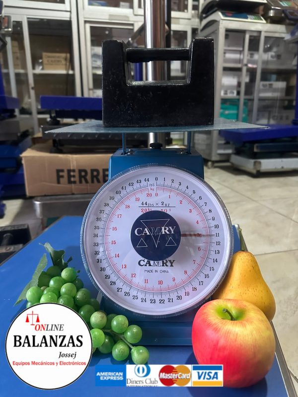 CAMRY 20KG PLATO PLANO