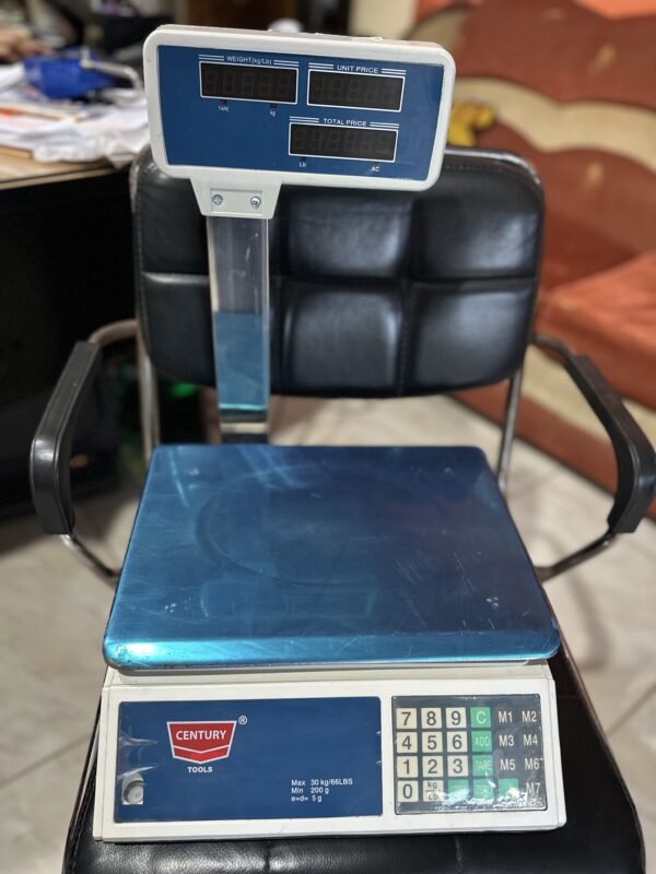 BALANZA CENTURY 30KG DE MESA CON TORRE